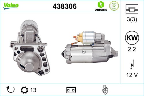 Valeo starter für volvo - valeo,