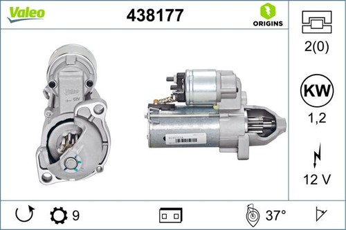 Valeo 438177 starter - valeo,